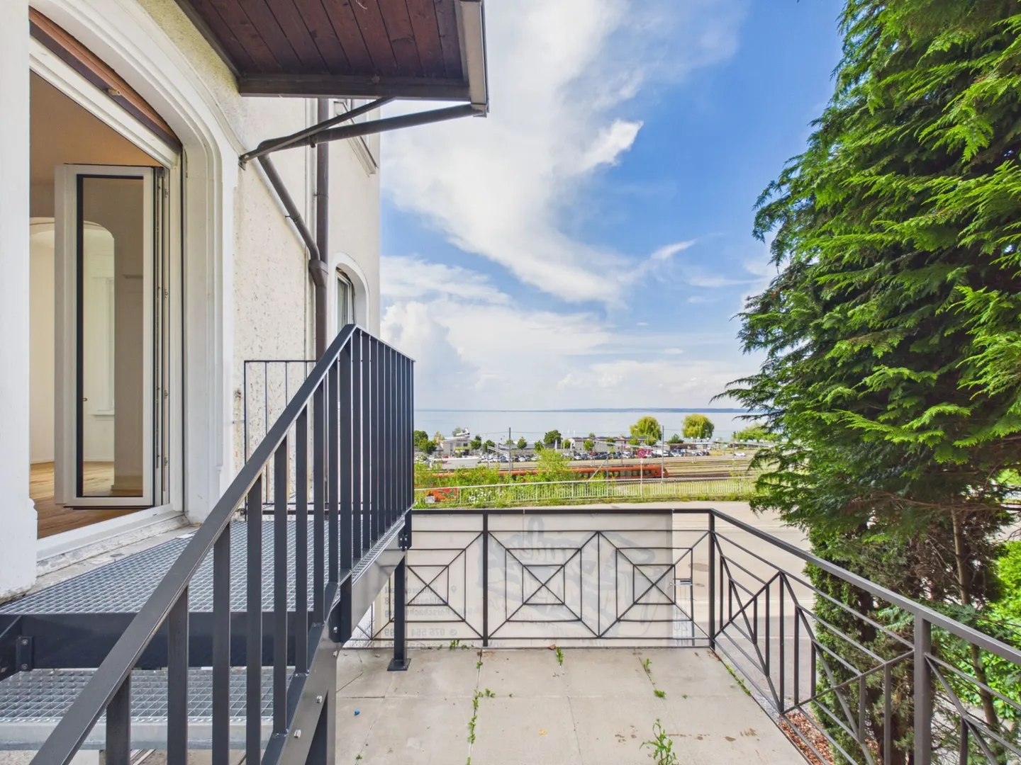 Loge au bord du lac de Constance - vue sur le lac complète - jardin et terrasse - Photo 14 sur 27