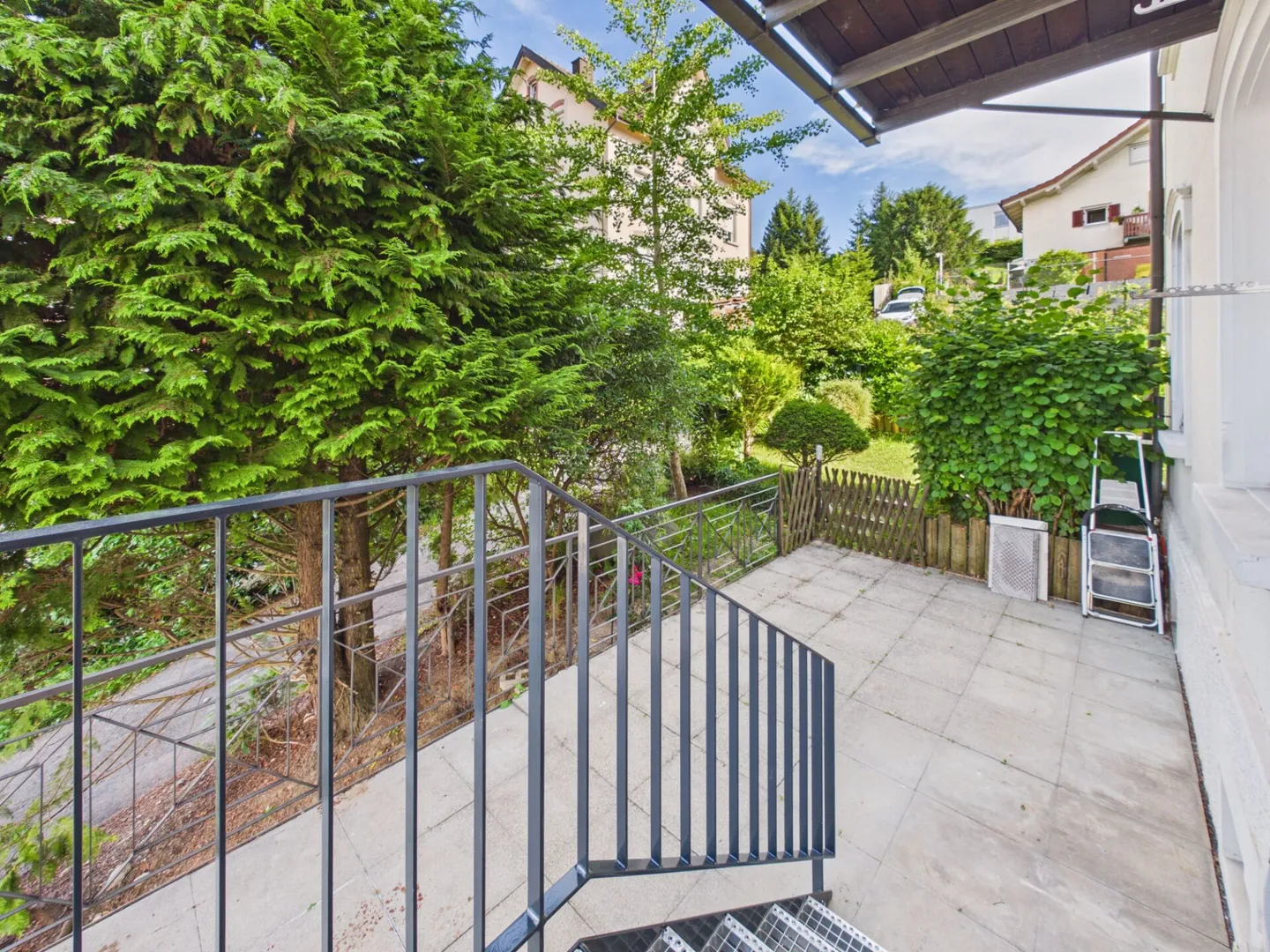 Loge au bord du lac de Constance - vue sur le lac complète - jardin et terrasse - Photo 13 sur 27