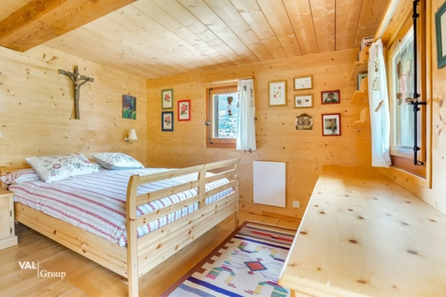Charmantes und authentisches Chalet/Raccard mit Terrasse und freiem Blick - Foto 3 von 8