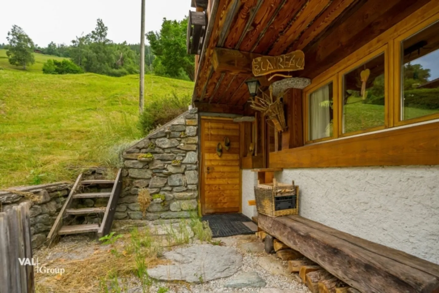 Charmantes und authentisches Chalet/Raccard mit Terrasse und freiem Blick - Foto 7 von 8