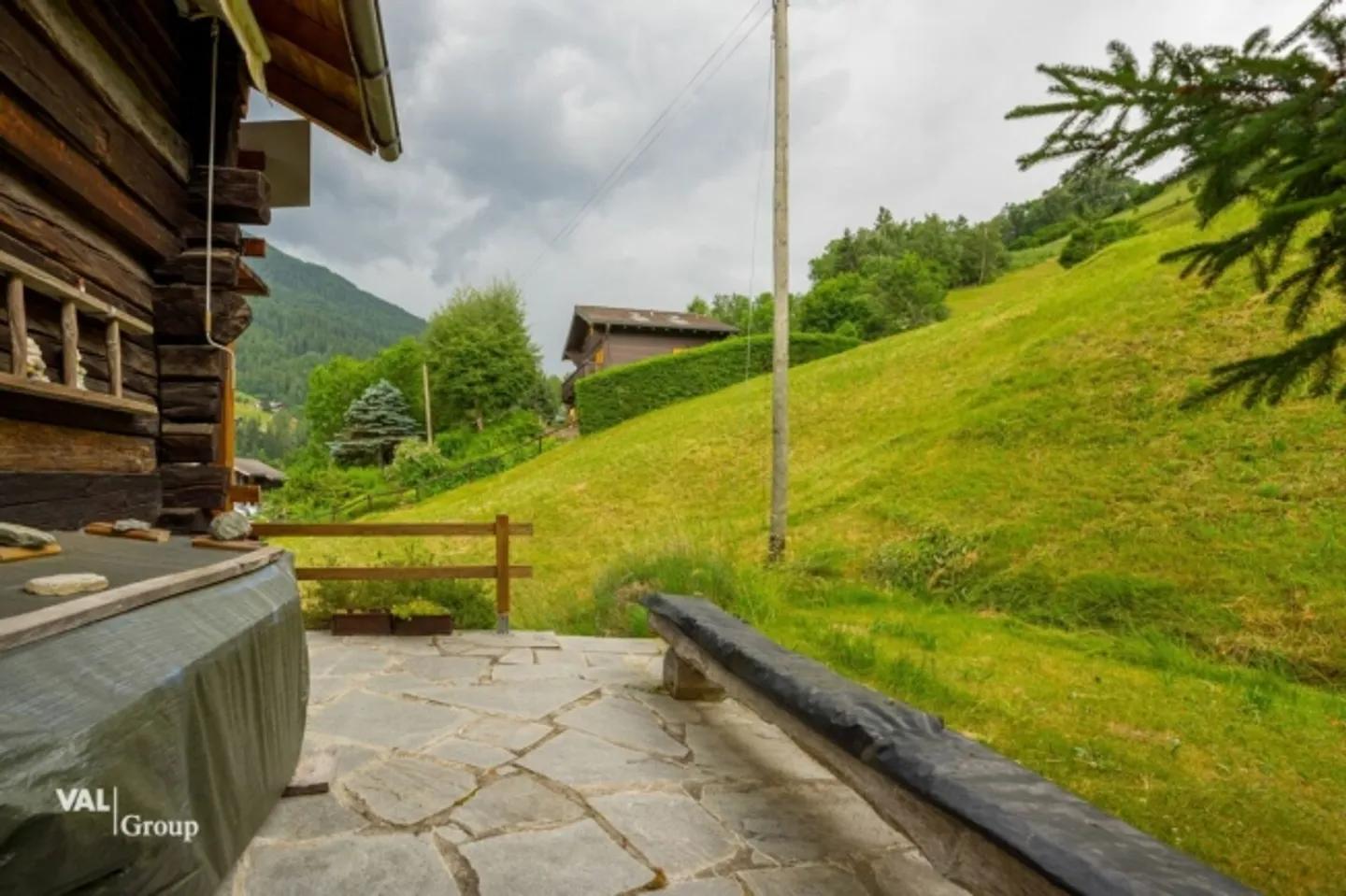 Charmantes und authentisches Chalet/Raccard mit Terrasse und freiem Blick - Foto 8 von 8