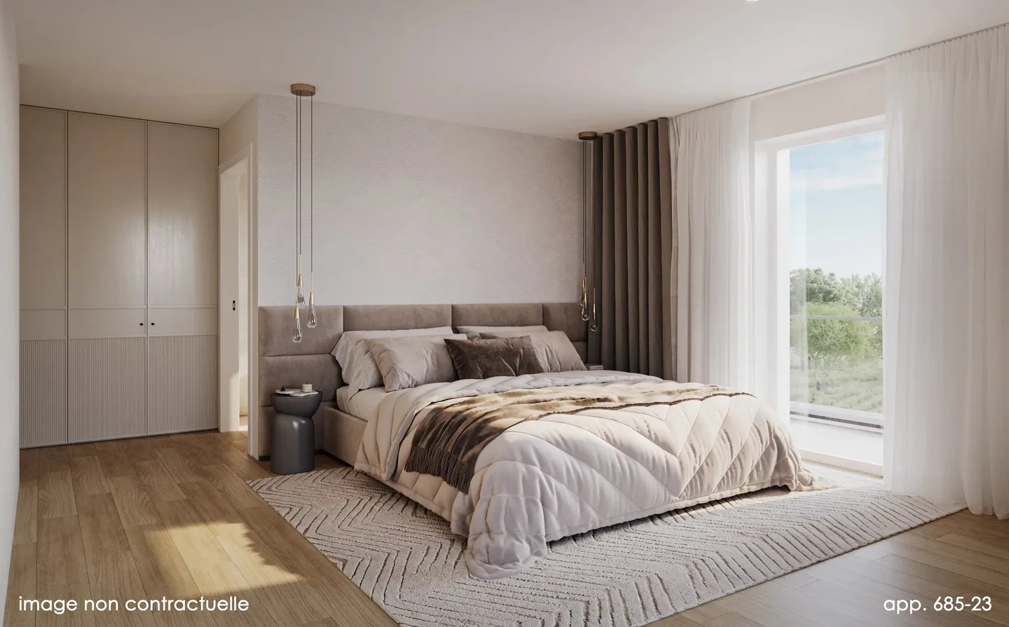 Superb crossing penthouse with 60m2 terrace - Photo 2 of 2