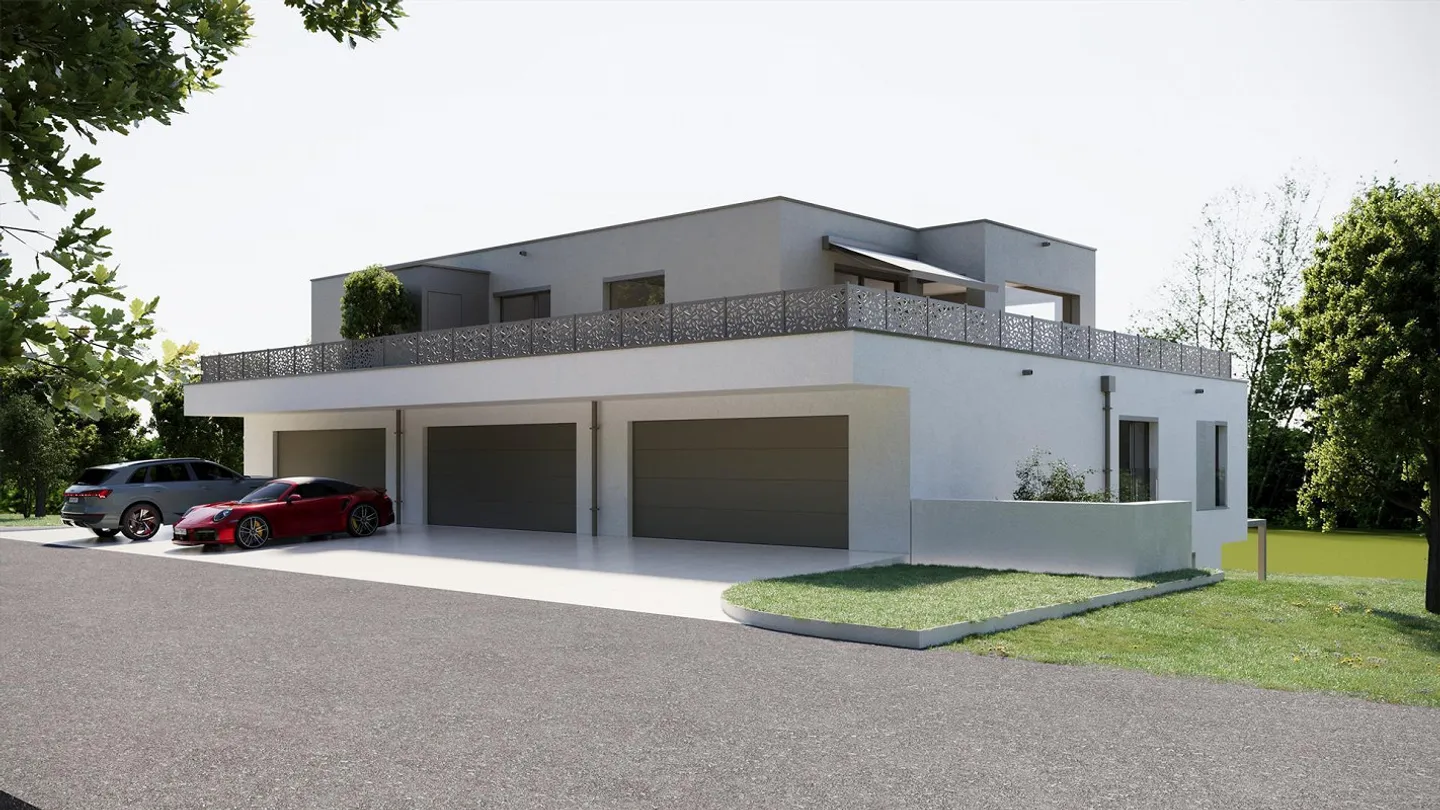 Neubau Attikawohnung auf 2 Stockwerken - Foto 4 von 11