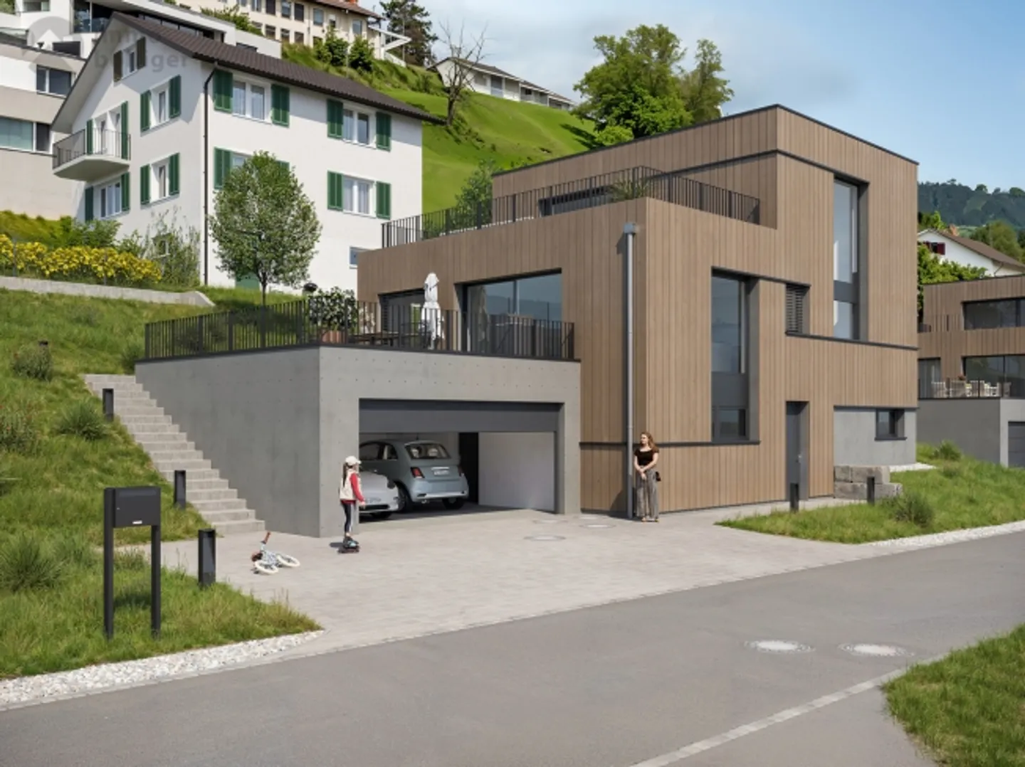 «Baubewilligtes Neubauprojekt in ökologischer Holzbauweise» - Foto 1 von 11