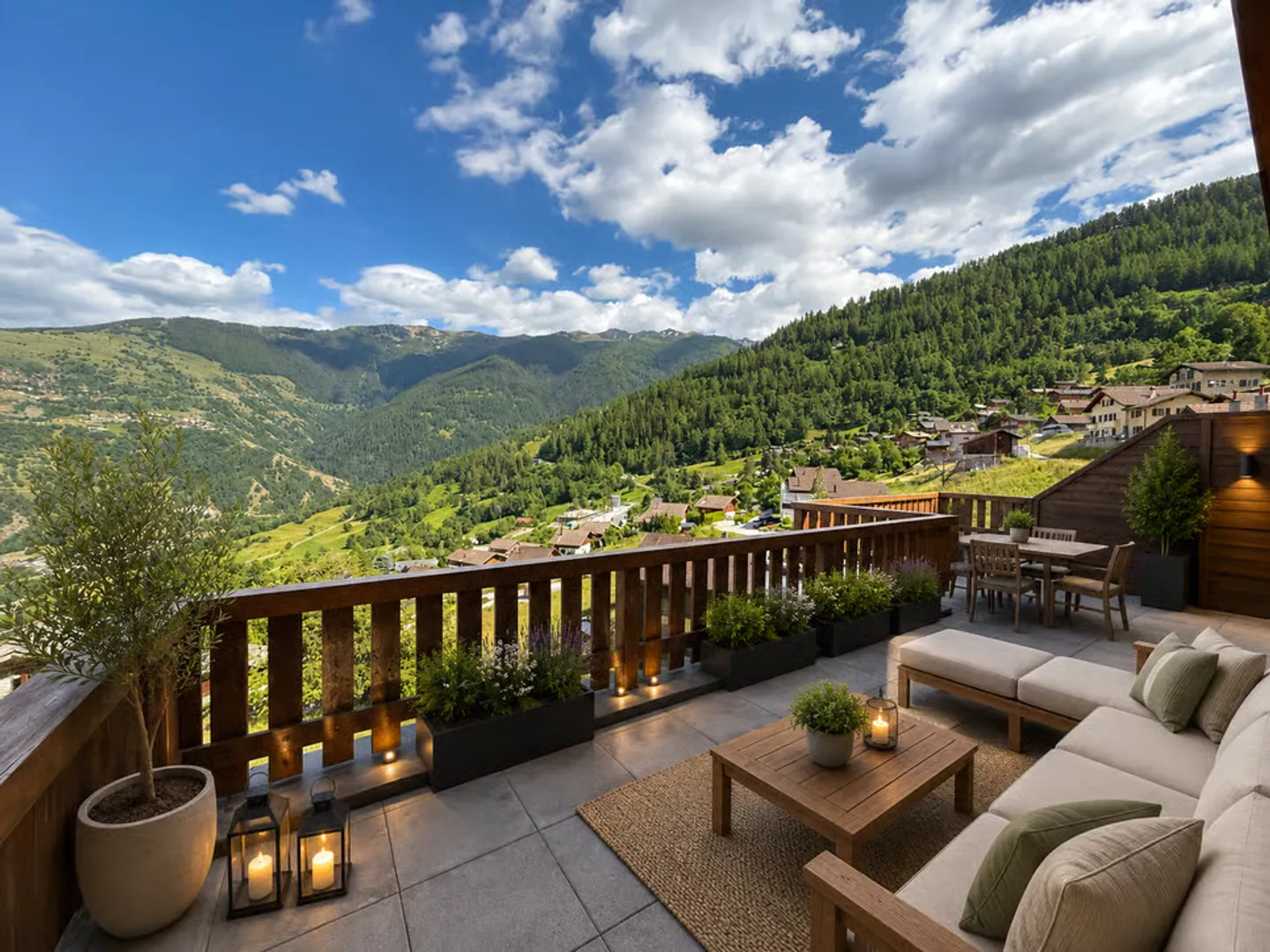 Magnifique attique avec terrasse et vue panoramique - Photo 7 sur 9