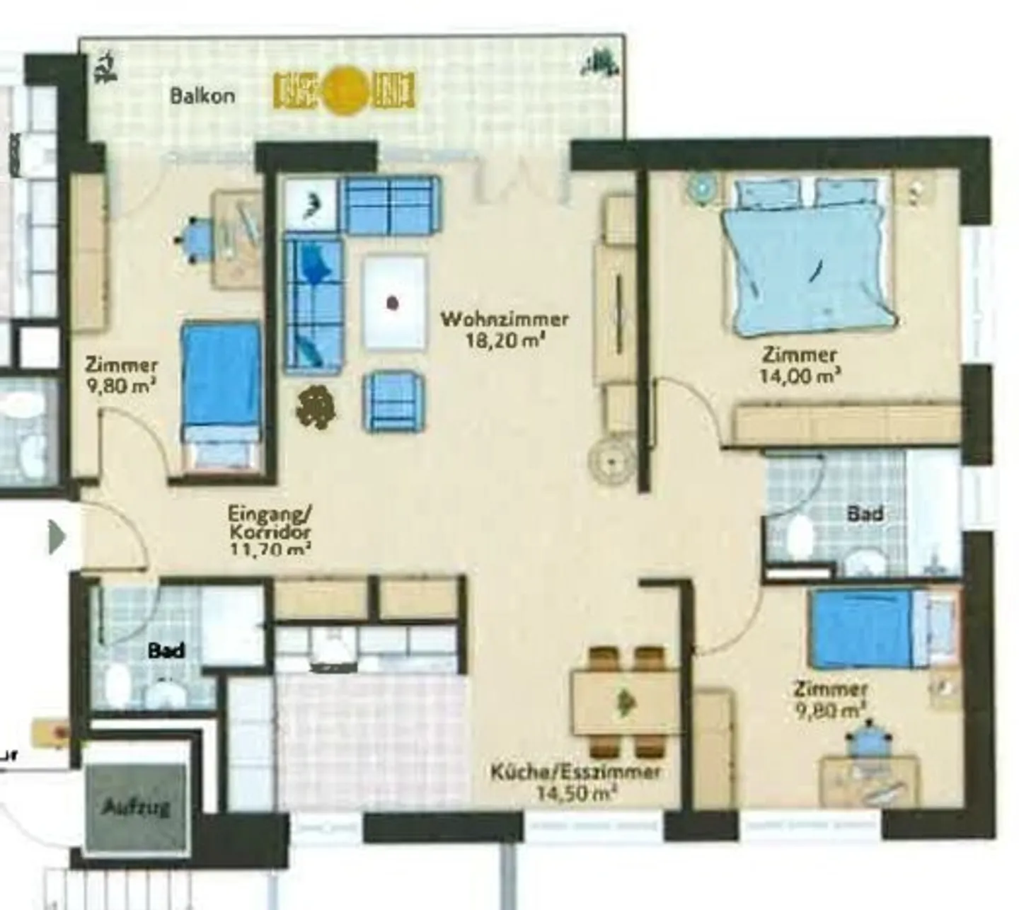 4.5-room apartment in Murten - Photo 7 of 7