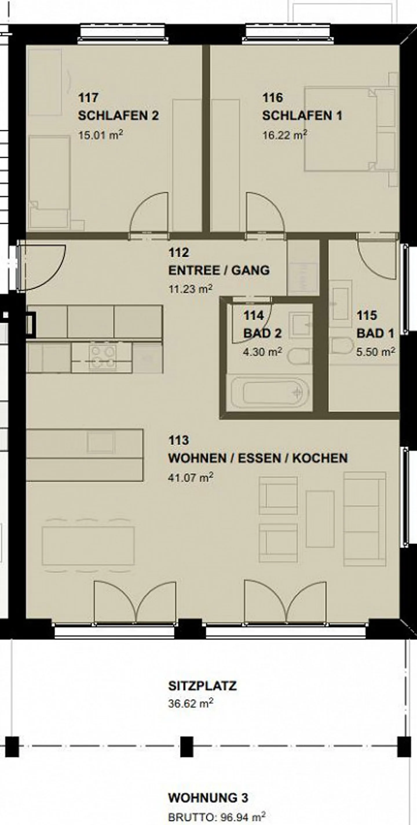 Rural Apartment with Garden Seating Area - Photo 9 of 10