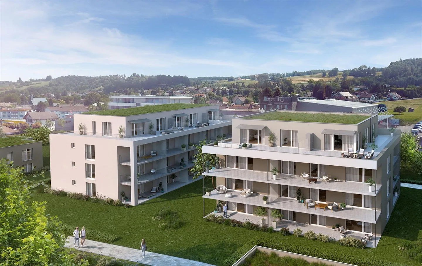 Appartement moderne de 3,5 pièces au Seerhein Tägerwilen à louer - Photo 2 sur 6