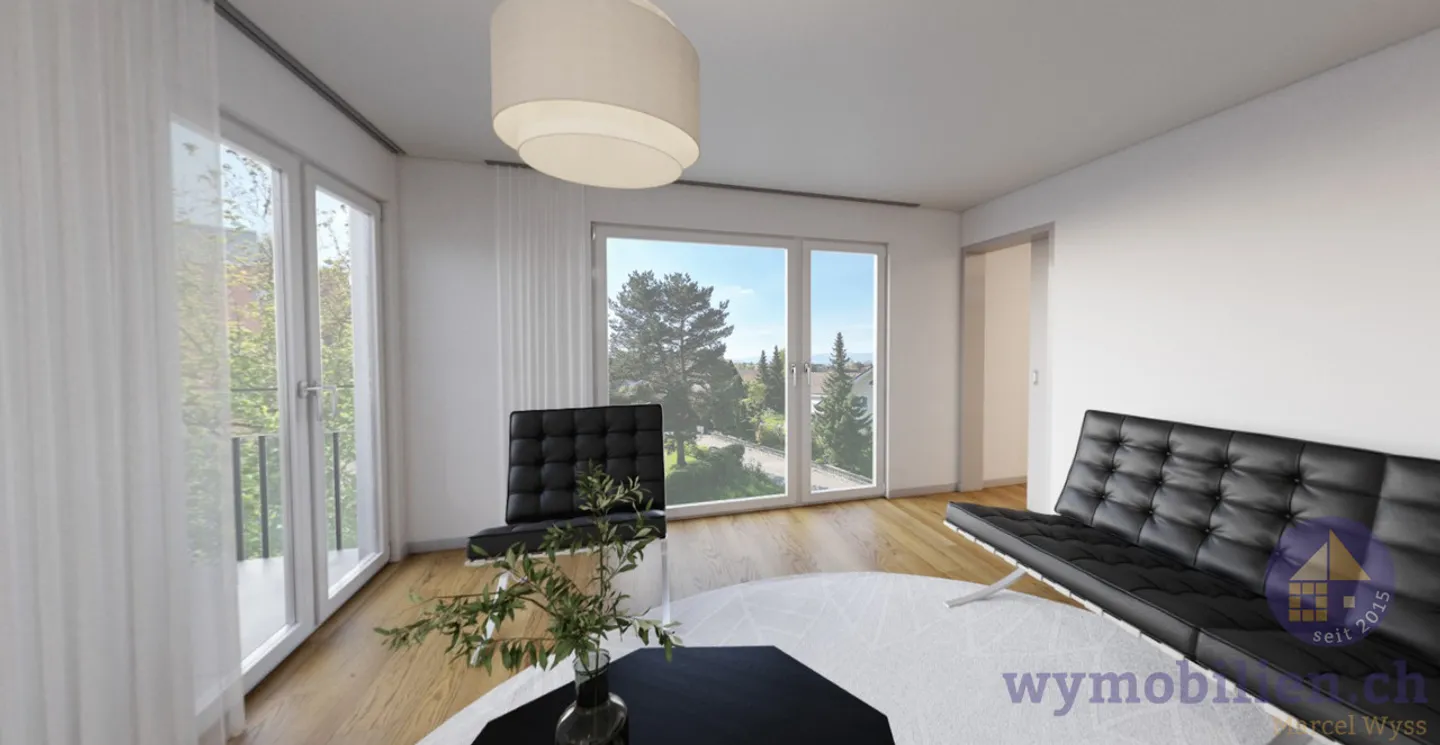 Nouvelle construction : Appartement de 4 1/2 haute qualité à Kirchberg - Photo 6 sur 7