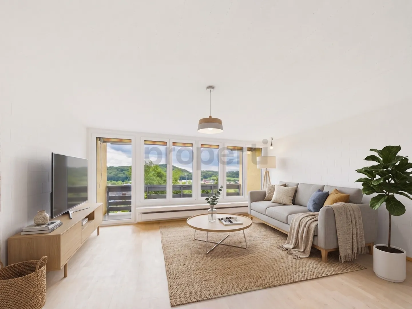 Incantevole casa a schiera in posizione privilegiata con vista libera - Foto 1 di 11