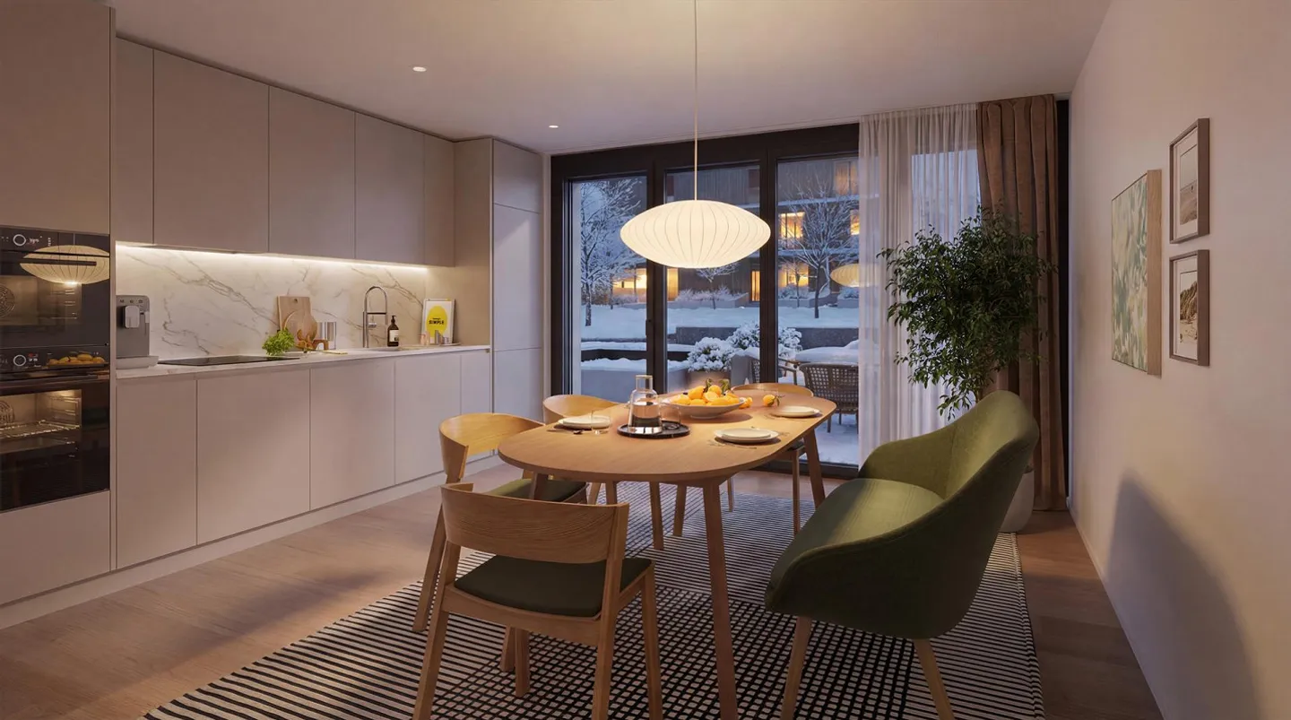 Vie Urbaine avec Valeur Ajoutée - Appartement de 3.5 Pièces & Espaces Partagés - Photo 3 sur 8