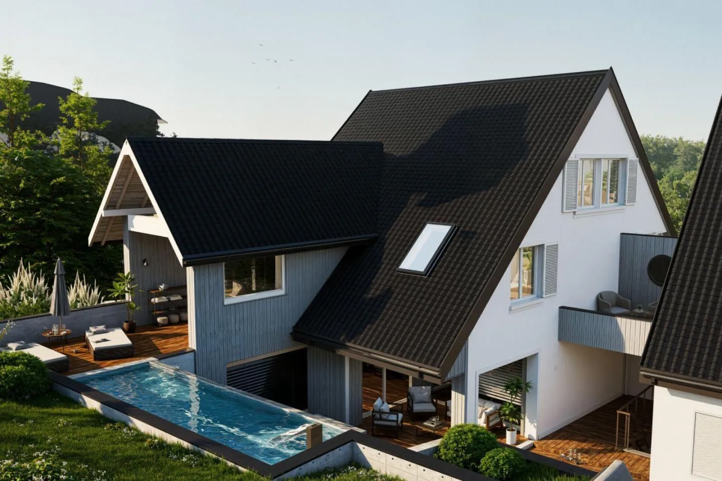 New construction: 3 modern single-family homes in Villigen AG - Photo 1 of 6