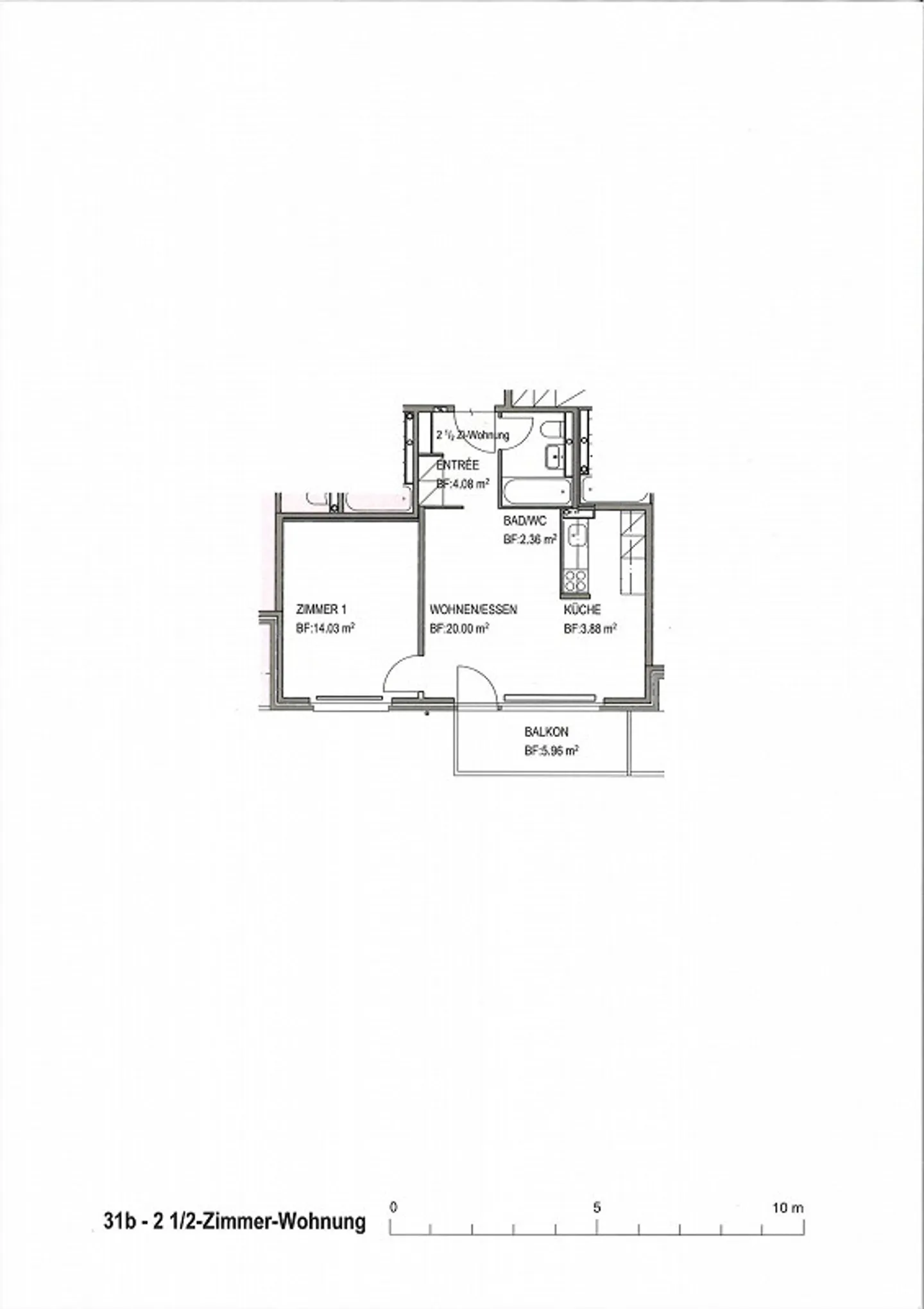 Appartamenti di 2,5 stanze appena ristrutturati e pronti per essere abitati! - Foto 6 di 6
