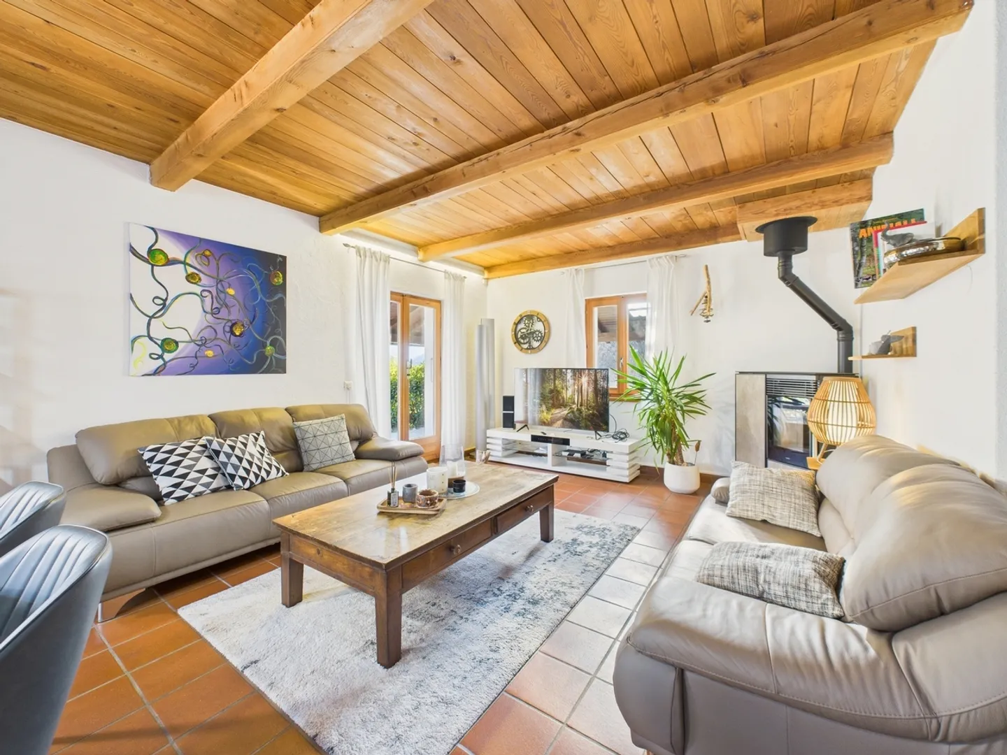 Charmante maison unifamiliale rénovée avec grand jardin dans... - Photo 4 sur 13