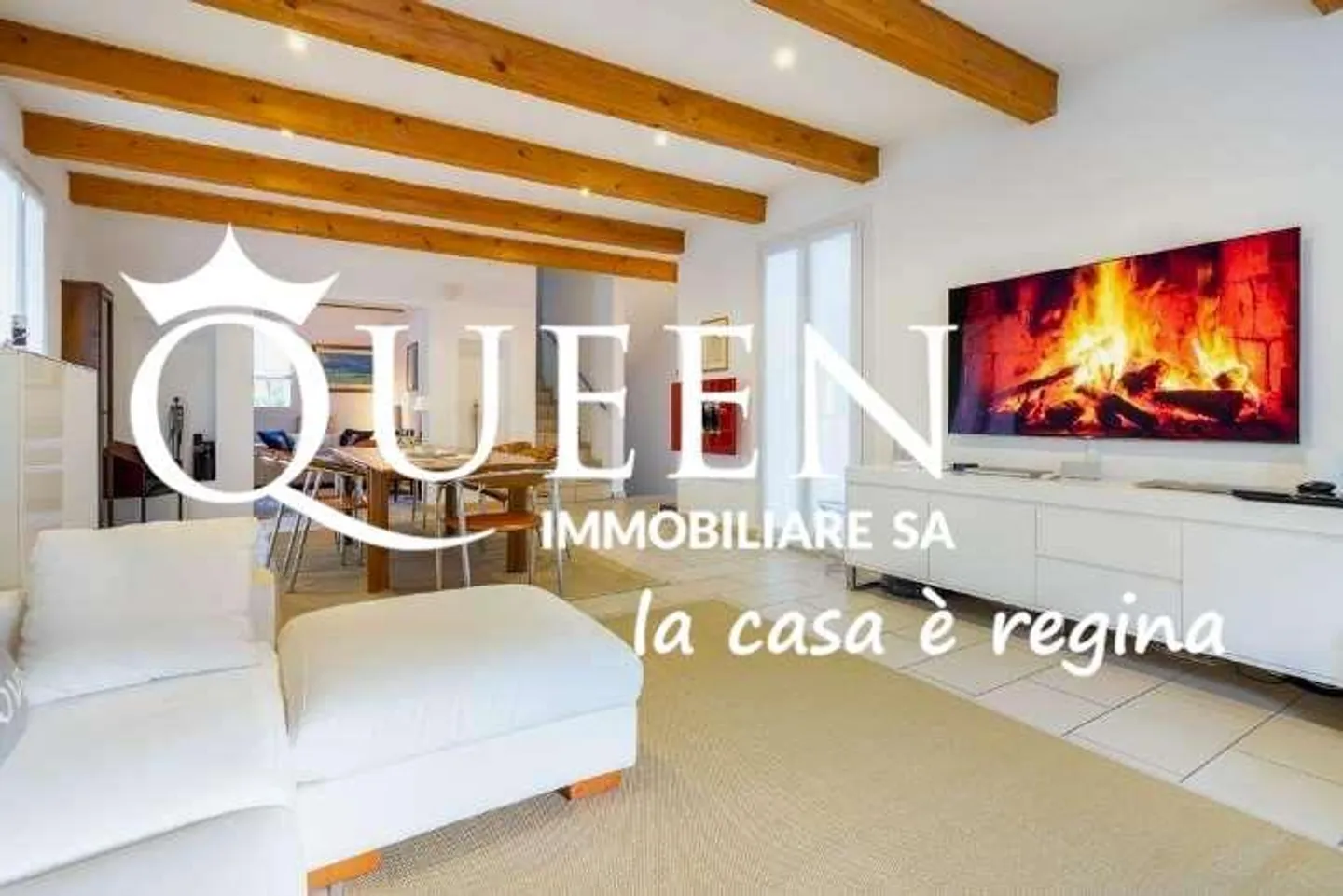 Riva San Vitale: villa 7.5 locali, 280 mq., con piscina e giardino - Foto 4 di 13