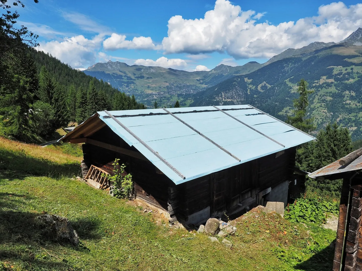 RARE! Mayen con permesso di ristrutturazione nel Val de Bagnes - Foto 1 di 6