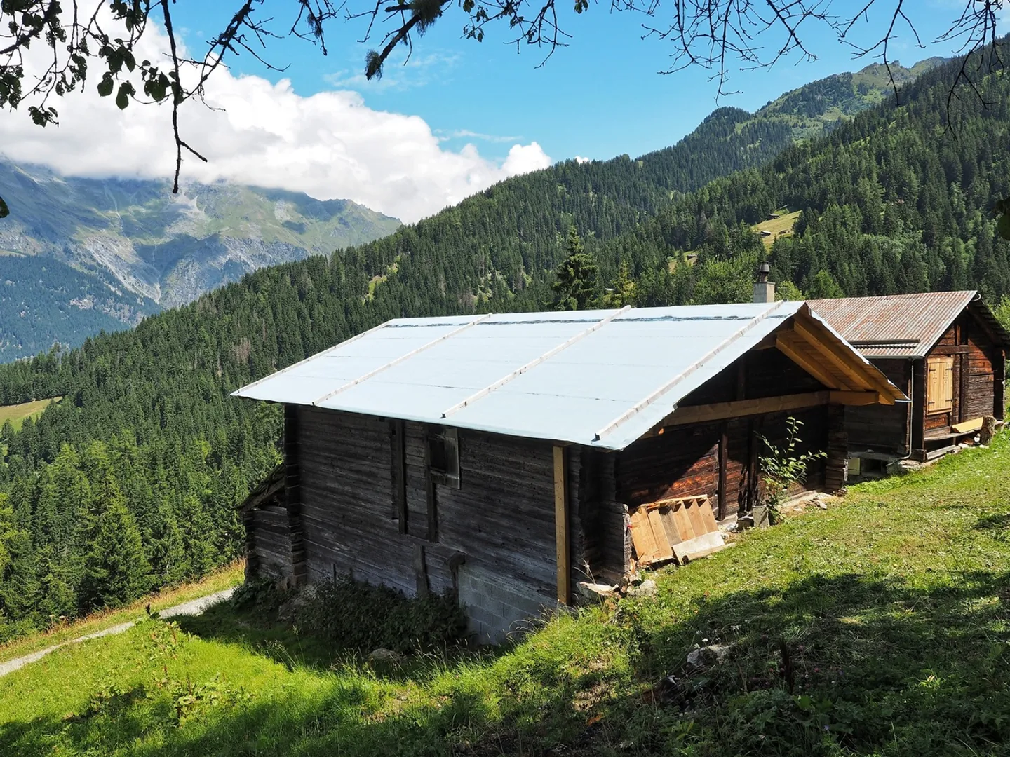 RARE! Mayen con permesso di ristrutturazione nel Val de Bagnes - Foto 4 di 6