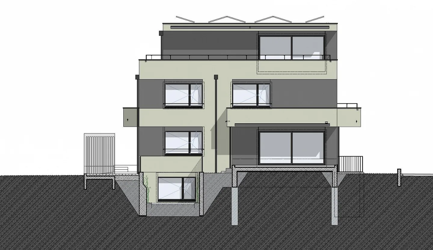 6 ½ Appartement de jardin Minergie, dans une petite communauté / Wettingen - Photo 3 sur 4