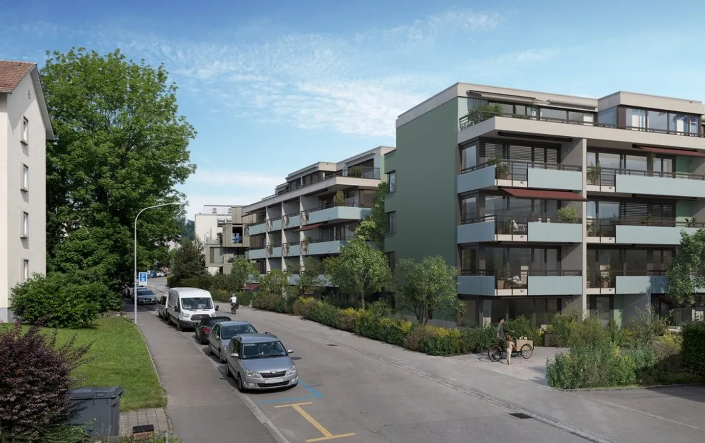 Autoeinstellplatz in neuer Tiefgarage Zürich Albisrieden - Foto 2 von 2
