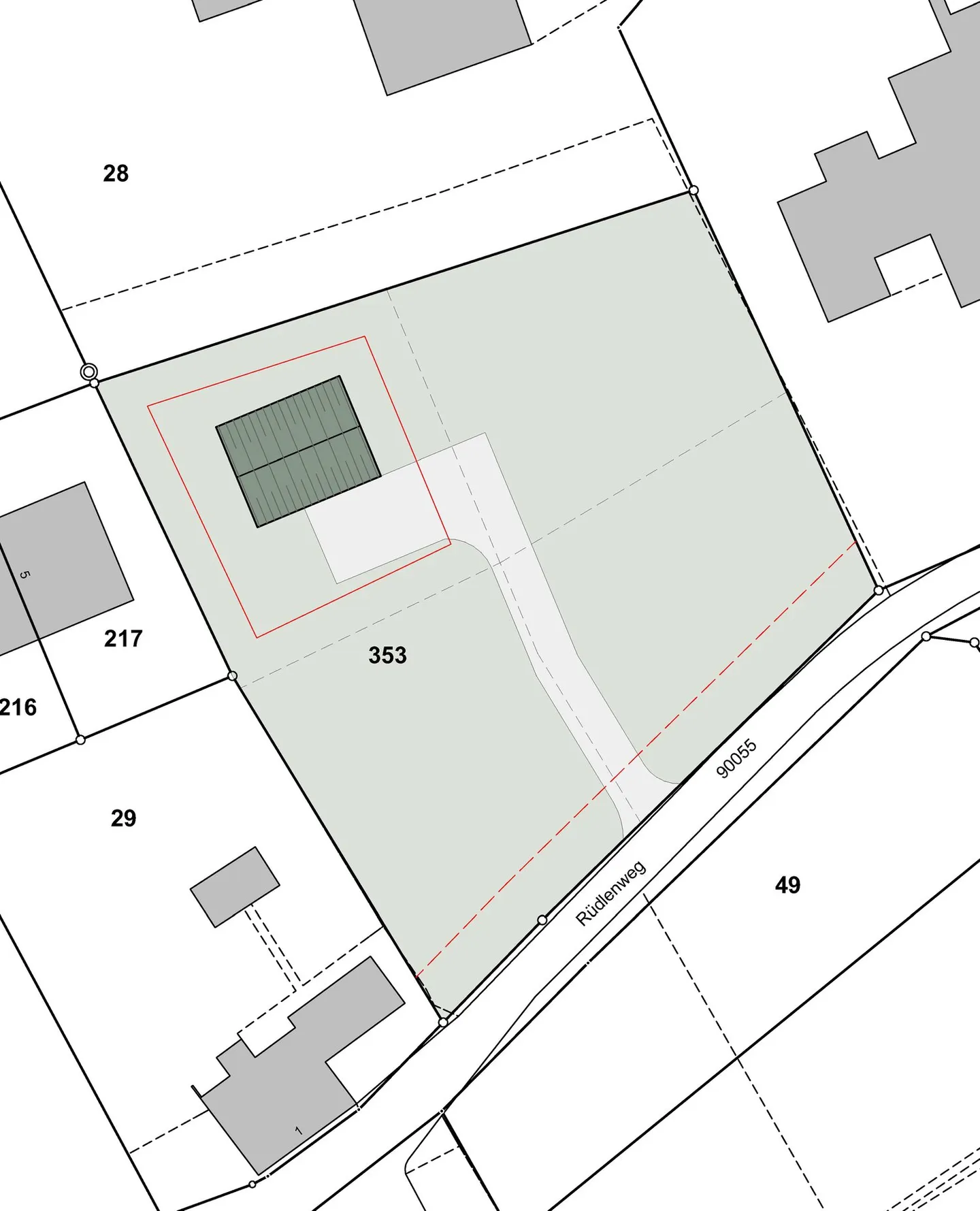 582 m2 Terrain à bâtir à Bucheggberg - Photo 2 sur 3