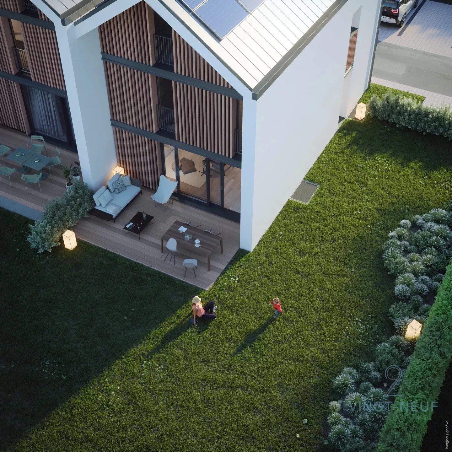 Coming soon - 3 semi-detached villas in the village of Onex - Photo 4 of 11