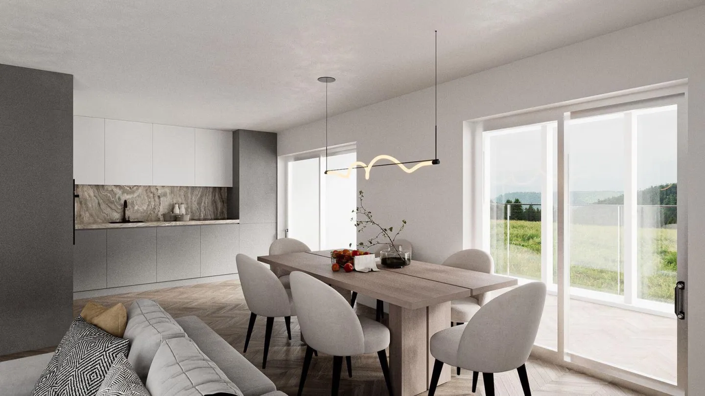 Maisons en rangée modernes avec vue imprenable - Photo 9 sur 9