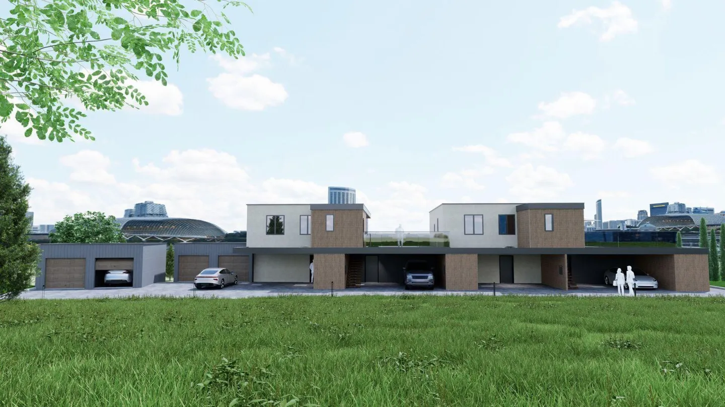 Maisons en rangée modernes avec vue imprenable - Photo 5 sur 9