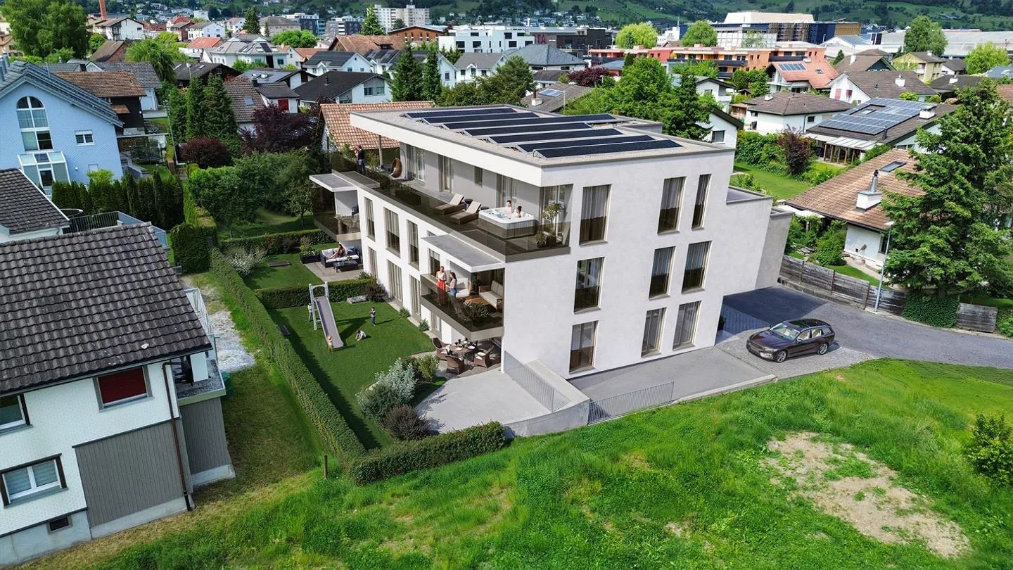 Exklusive Neubau 5.5 Zimmer Attika-Wohnung - Foto 2 von 7