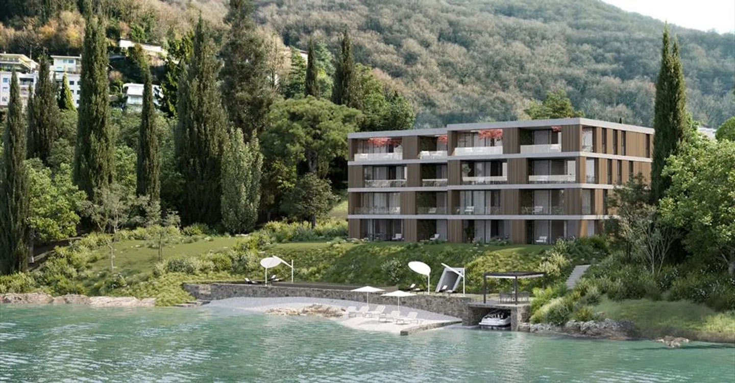 Magnifico appartamento direttamente sul Lago di Lugano - Foto 3 di 6