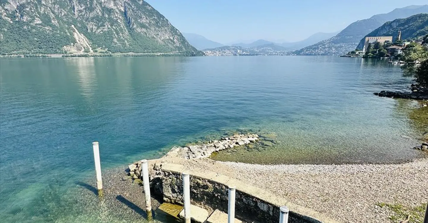 Magnifico appartamento direttamente sul Lago di Lugano - Foto 4 di 6