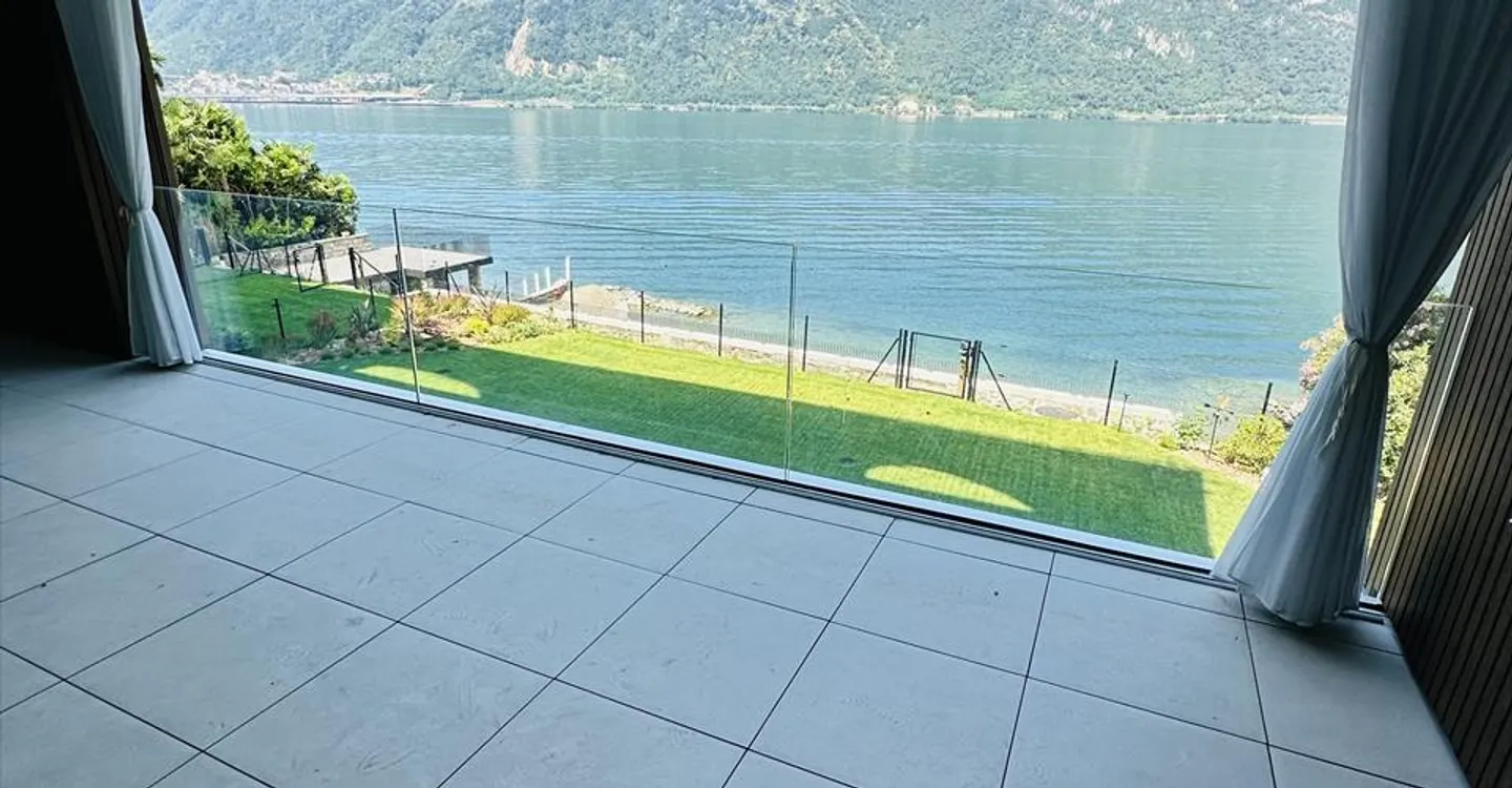 Magnifico appartamento direttamente sul Lago di Lugano - Foto 5 di 6