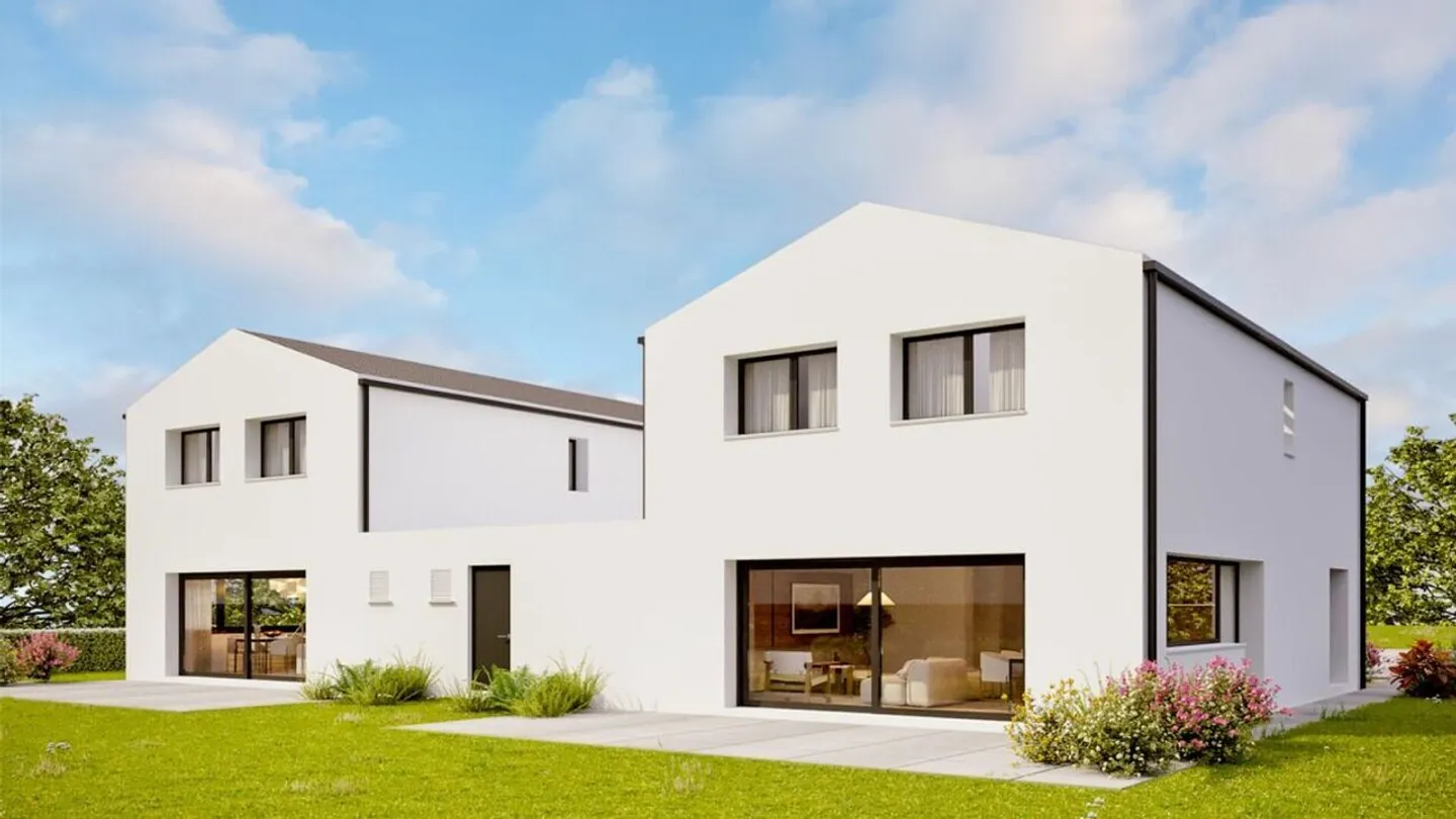Villa con garage, 6,5 camere con giardino. - Foto 1 di 10