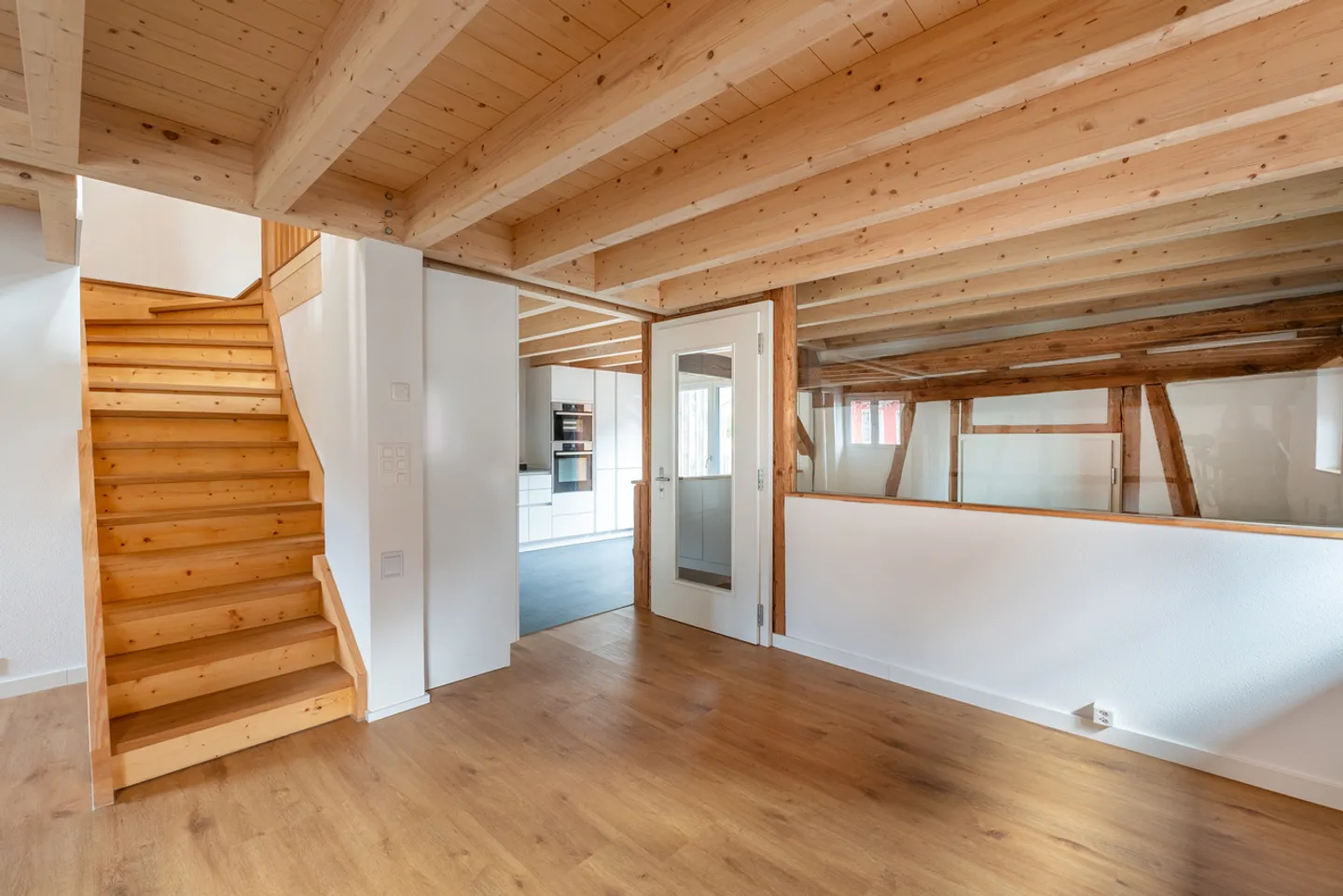 Charmante Maisonette-Wohnung in umgebauter Scheune - Foto 2 von 10