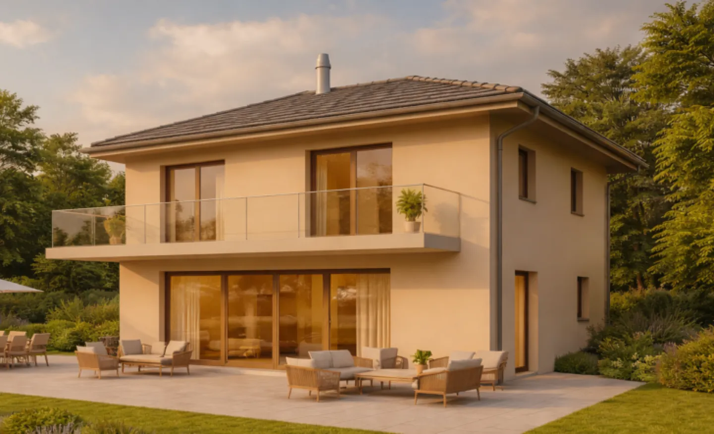 Opportunité rare : maison sur mesure sur une parcelle exceptionnelle - Photo 1 sur 1