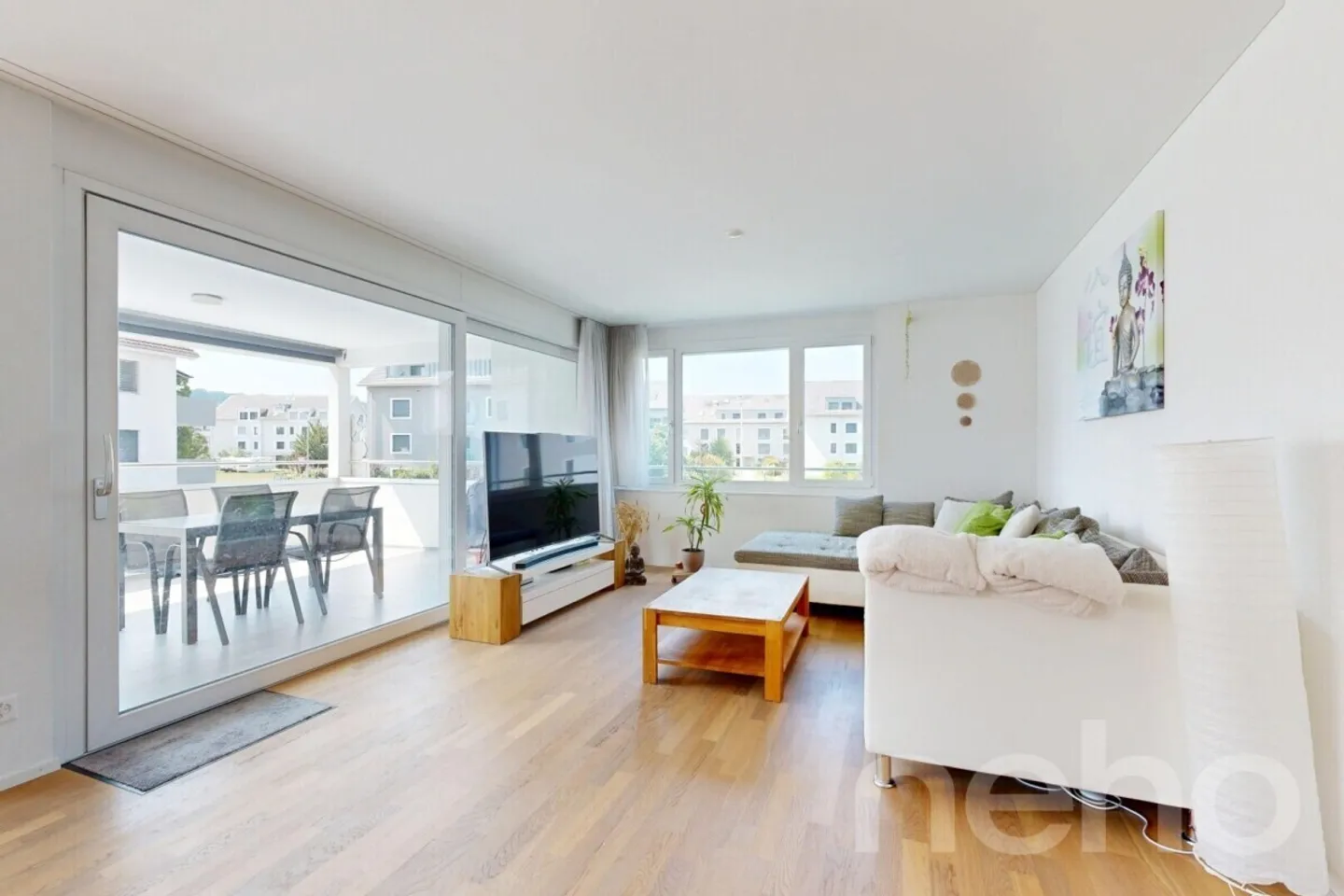 Appartement de 4,5 pièces bien entretenu avec balcon spacieux et deux places de parking souterrain - Photo 10 sur 12