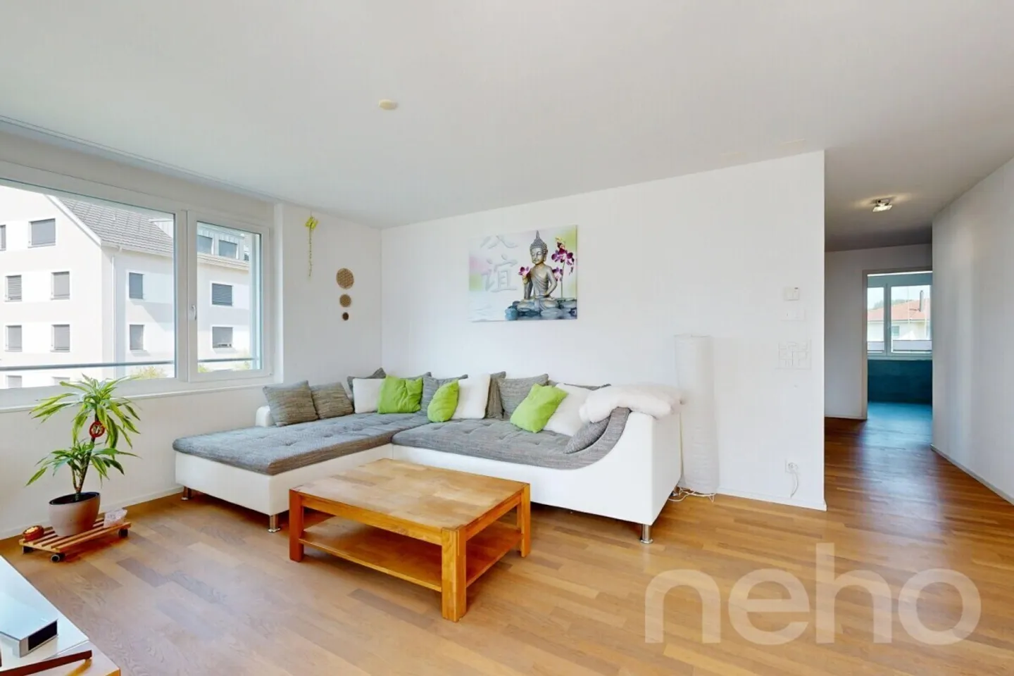 Appartement de 4,5 pièces bien entretenu avec balcon spacieux et deux places de parking souterrain - Photo 12 sur 12