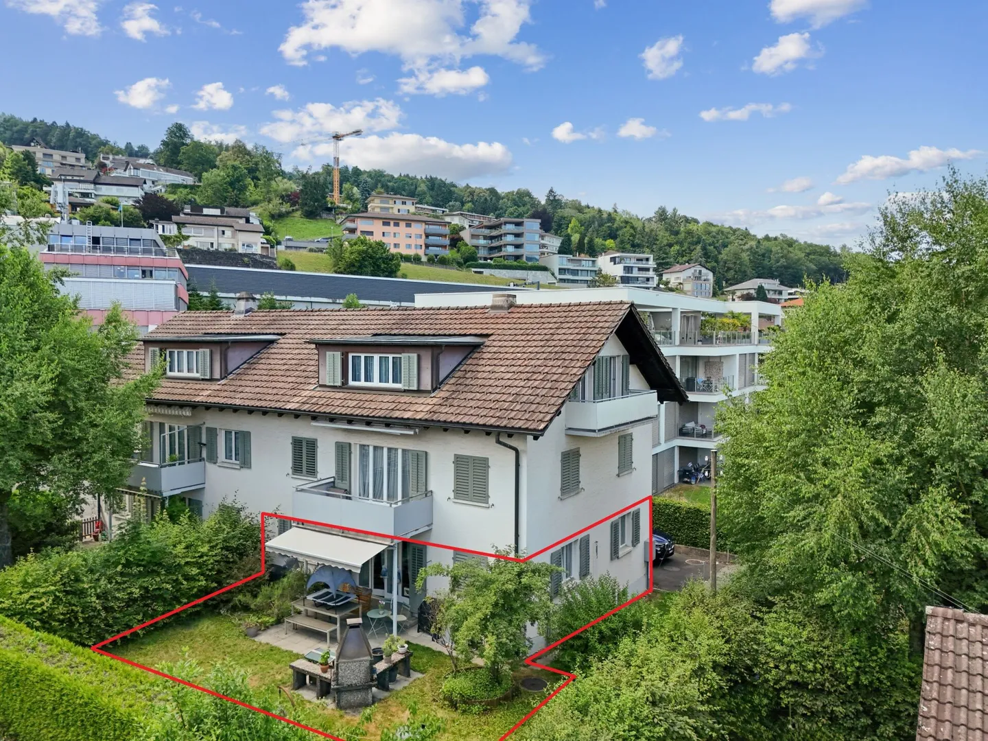 Living with garden idyll in Hergiswil - quiet, sunny and close to nature - Photo 1 of 9