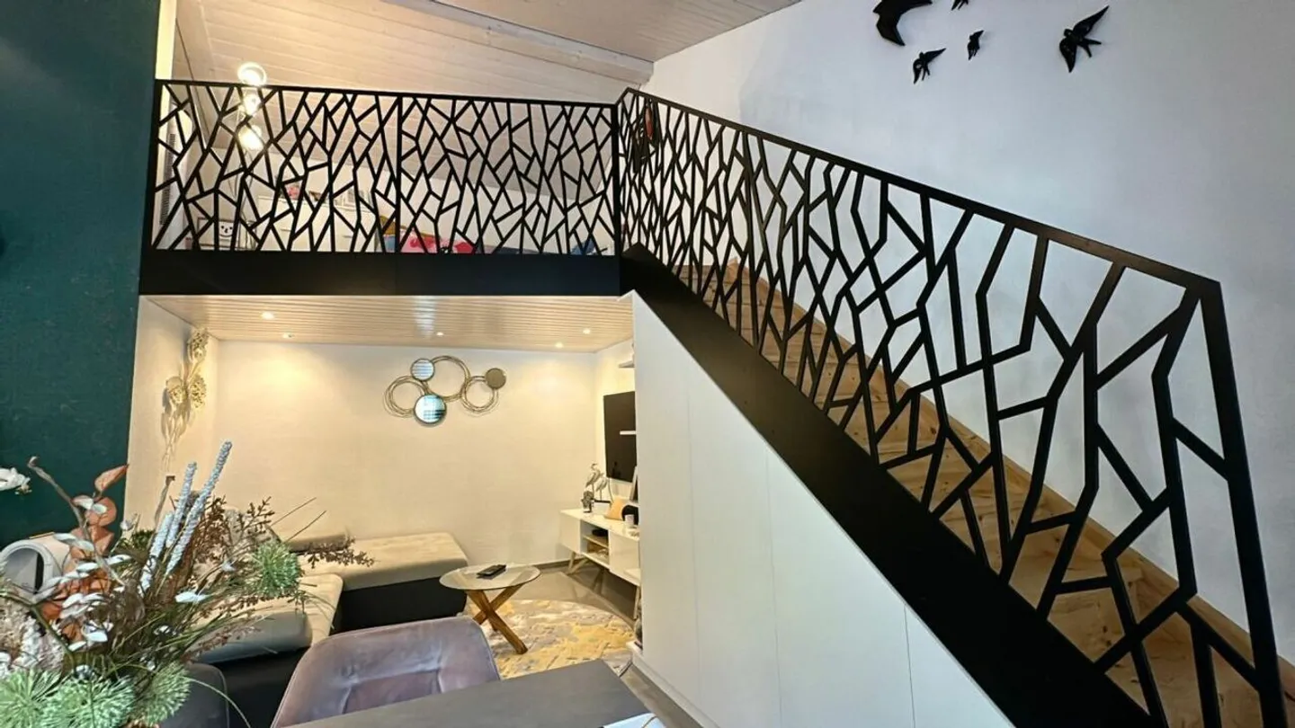 Bellissimo attico accogliente con 3,5 stanze, Mezzanine e immensa terrazza - Foto 4 di 12