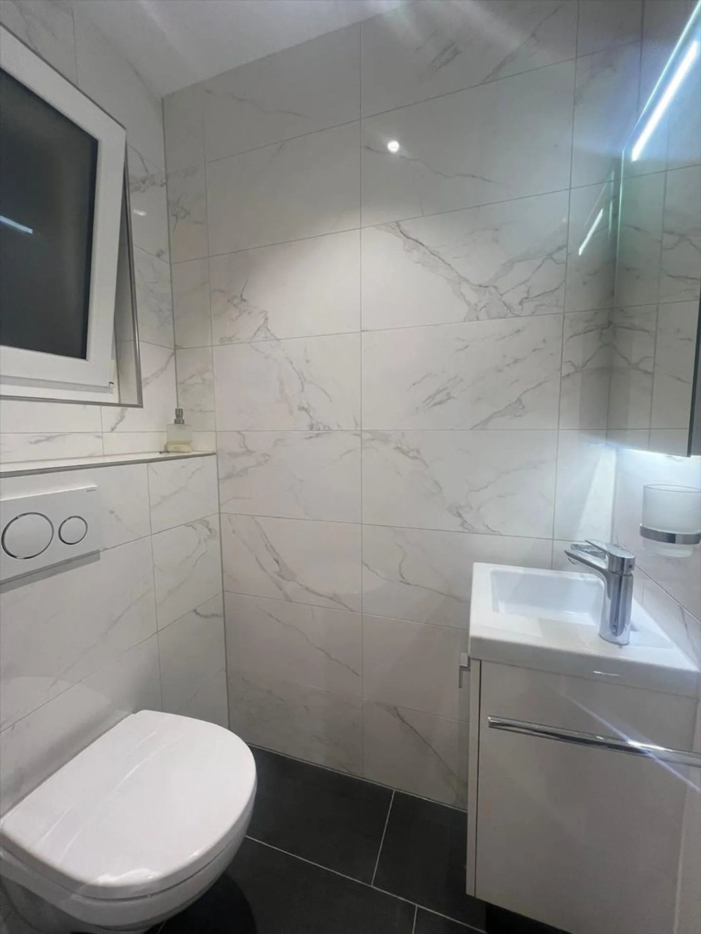 Appartement de jardin en duplex de 4,5 pièces avec balcon et jardin à Rorbas - Photo 8 sur 12