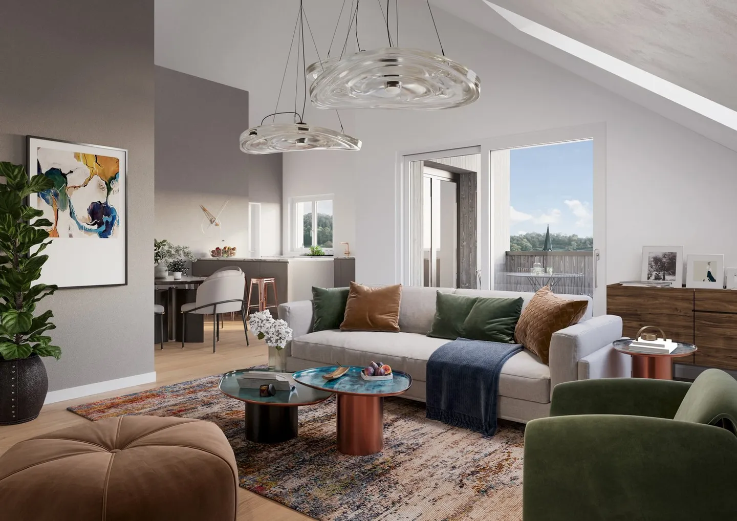 Nuovo progetto di costruzione: Spazio residenziale Gansingen - Foto 3 di 5