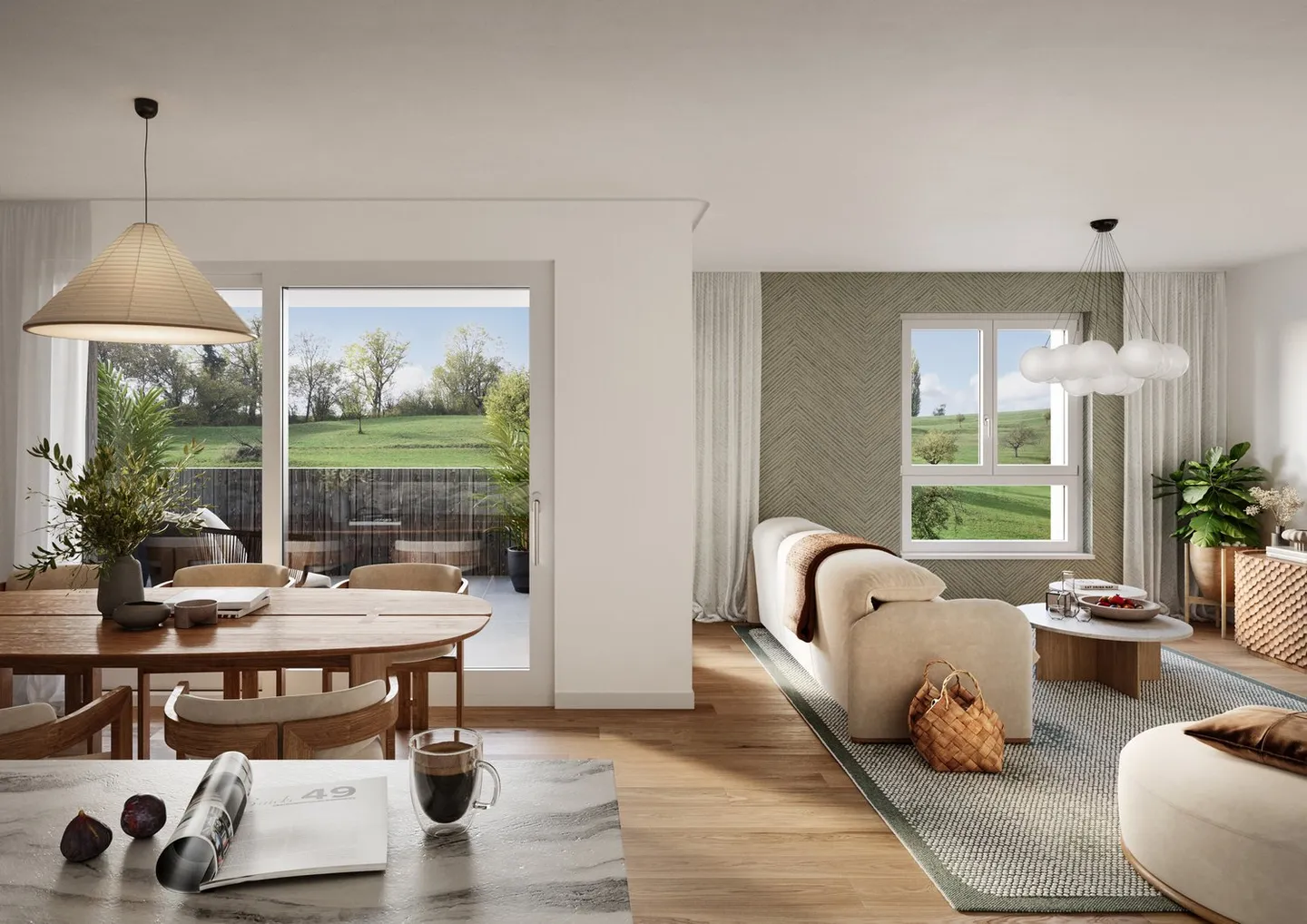 Nuovo progetto di costruzione: Spazio residenziale Gansingen - Foto 4 di 5