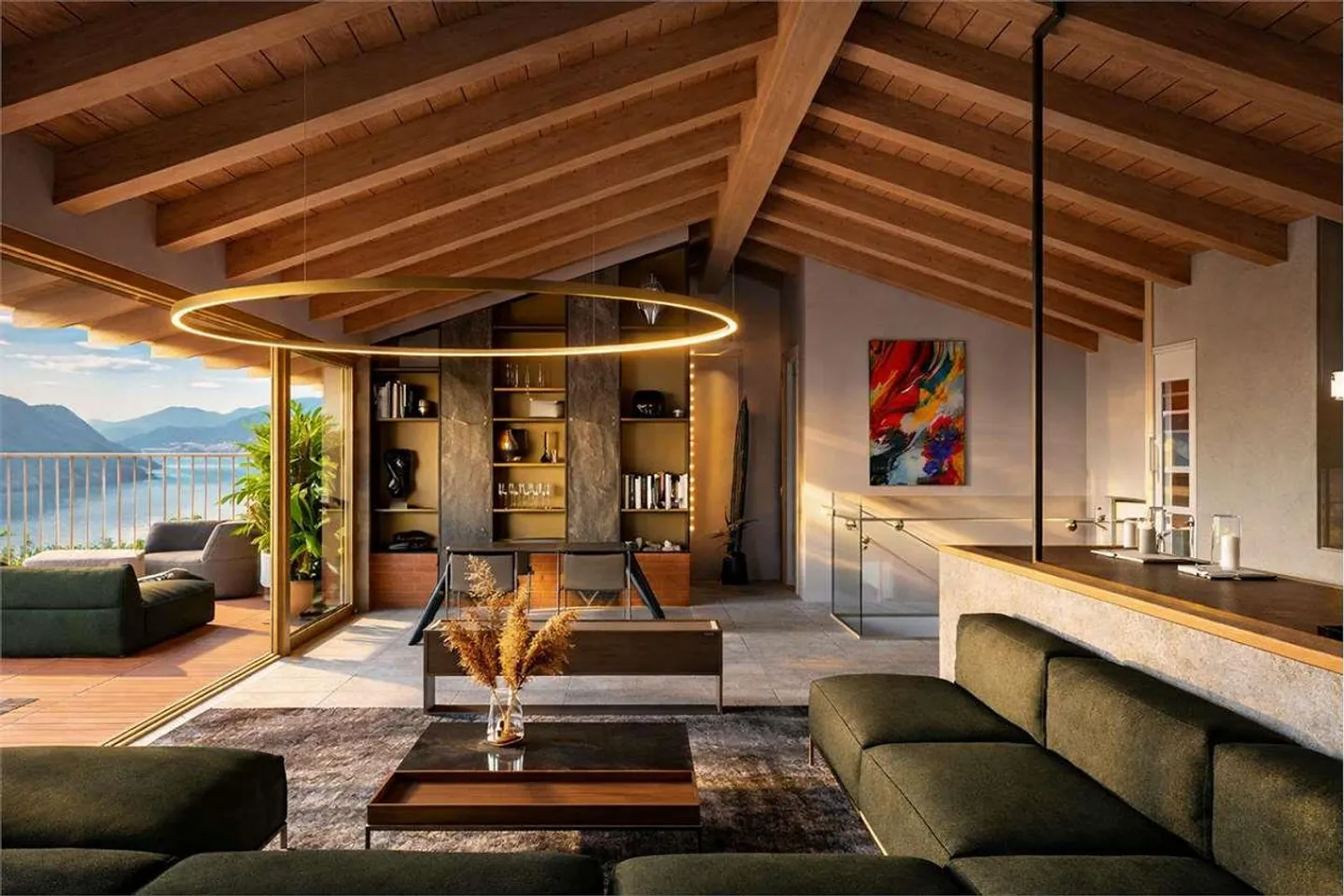 Exclusive Lakefront Residence with Panoramic Terrace and Stunning View - Photo 1 of 13