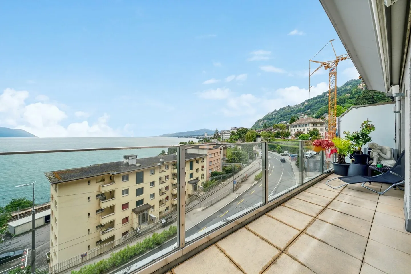 Außergewöhnliches Penthouse mit Panoramablick auf den See - Foto 2 von 11