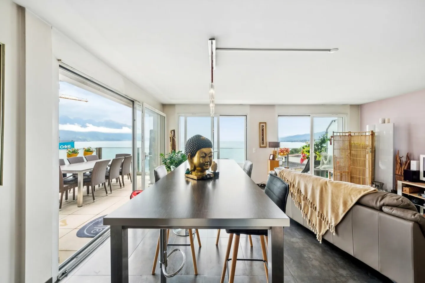 Außergewöhnliches Penthouse mit Panoramablick auf den See - Foto 4 von 11