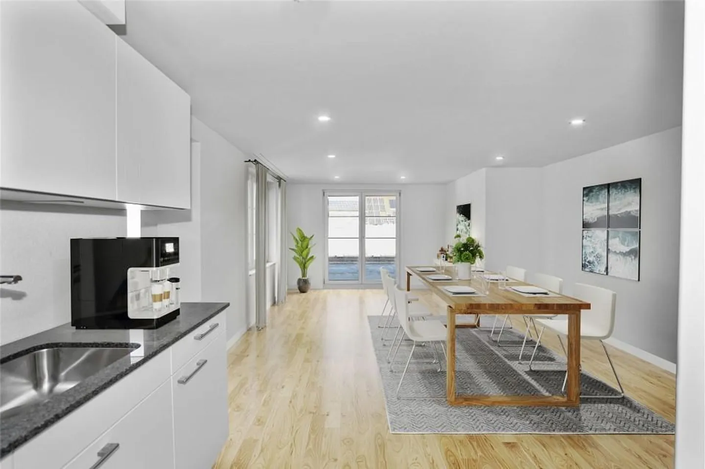 Large 4½-Room Penthouse - Photo 3 of 13