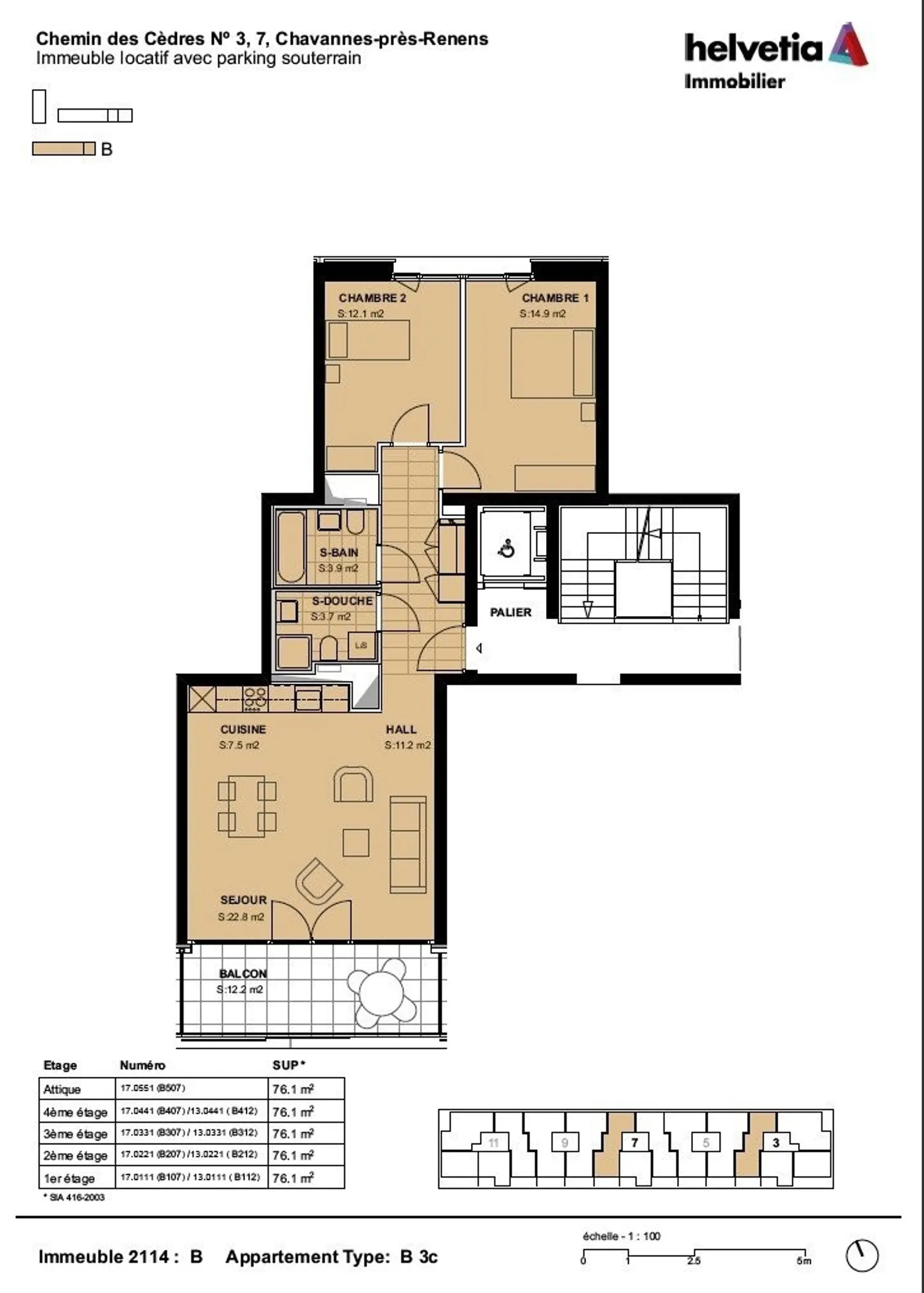 Charmante Wohnung mit Balkon - Foto 10 von 10