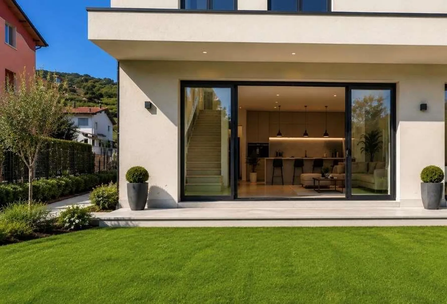 Modernes Reihenhaus mit Garten - Foto 1 von 13