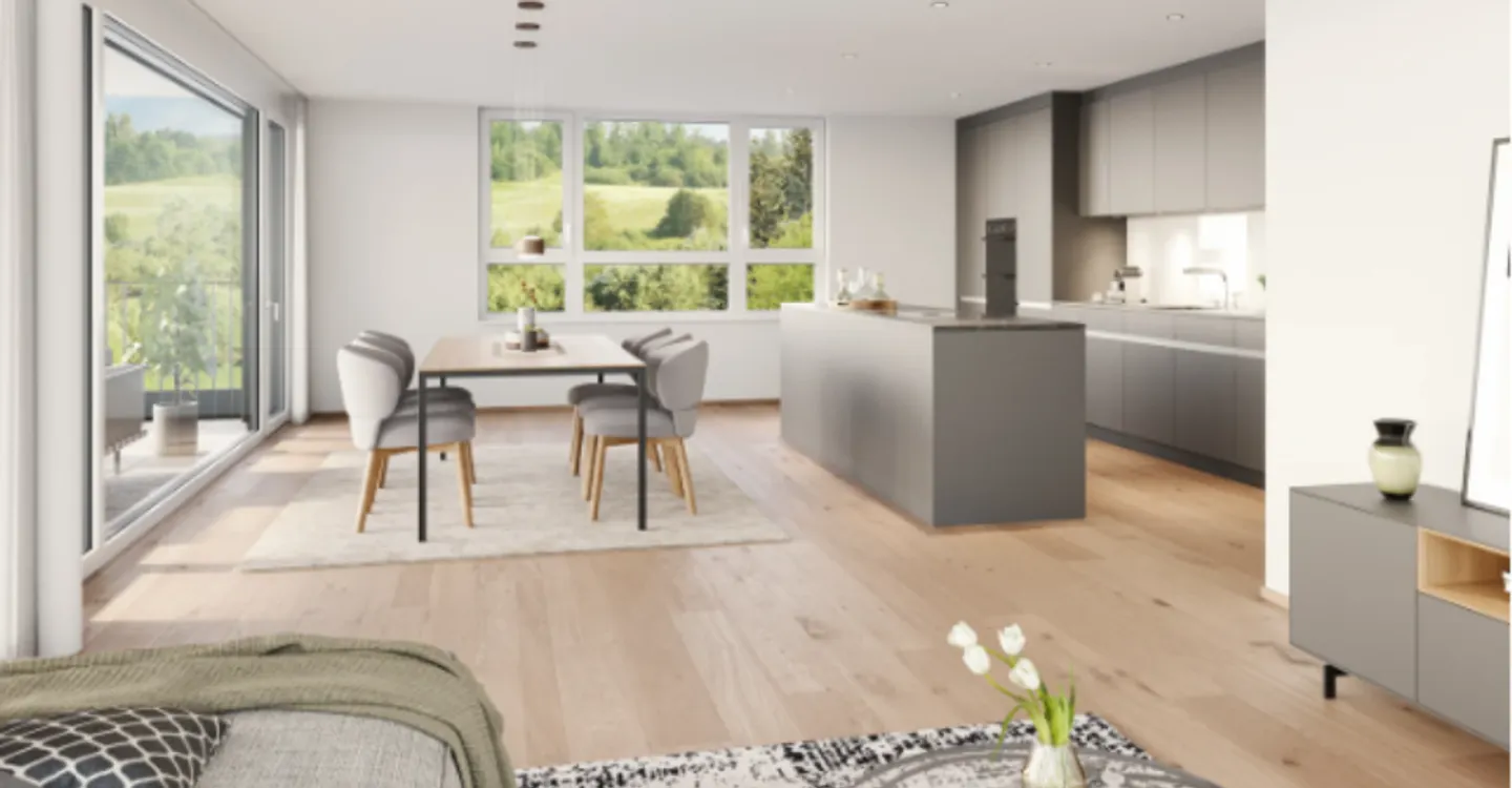Modernes Penthouse in der Natur - Foto 4 von 10