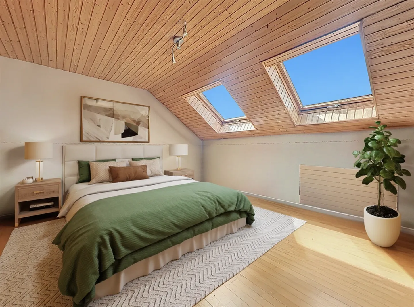 APPARTEMENT EN DUPLEX DE 5 PIÈCES AVEC BALCON ET PLACES DE PARC INTÉRIEURE ET EX - Photo 13 sur 13