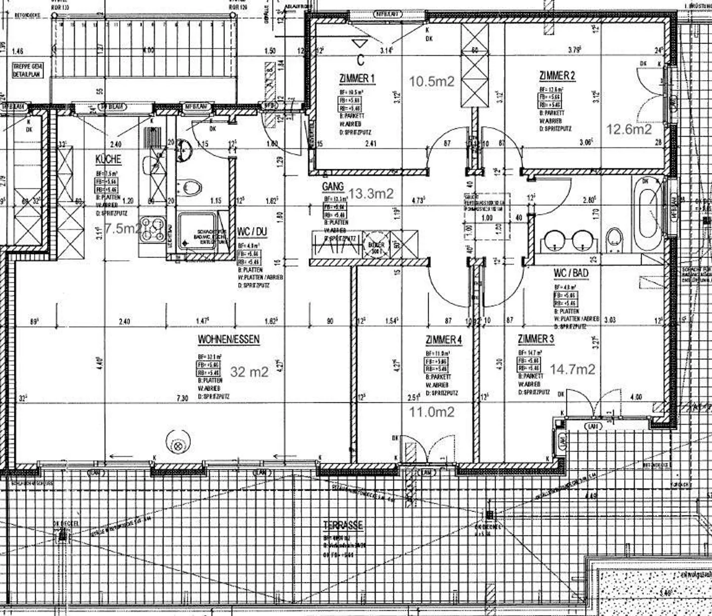 Appartement penthouse moderne de 5,5 pièces à Bolligen - Photo 9 sur 9
